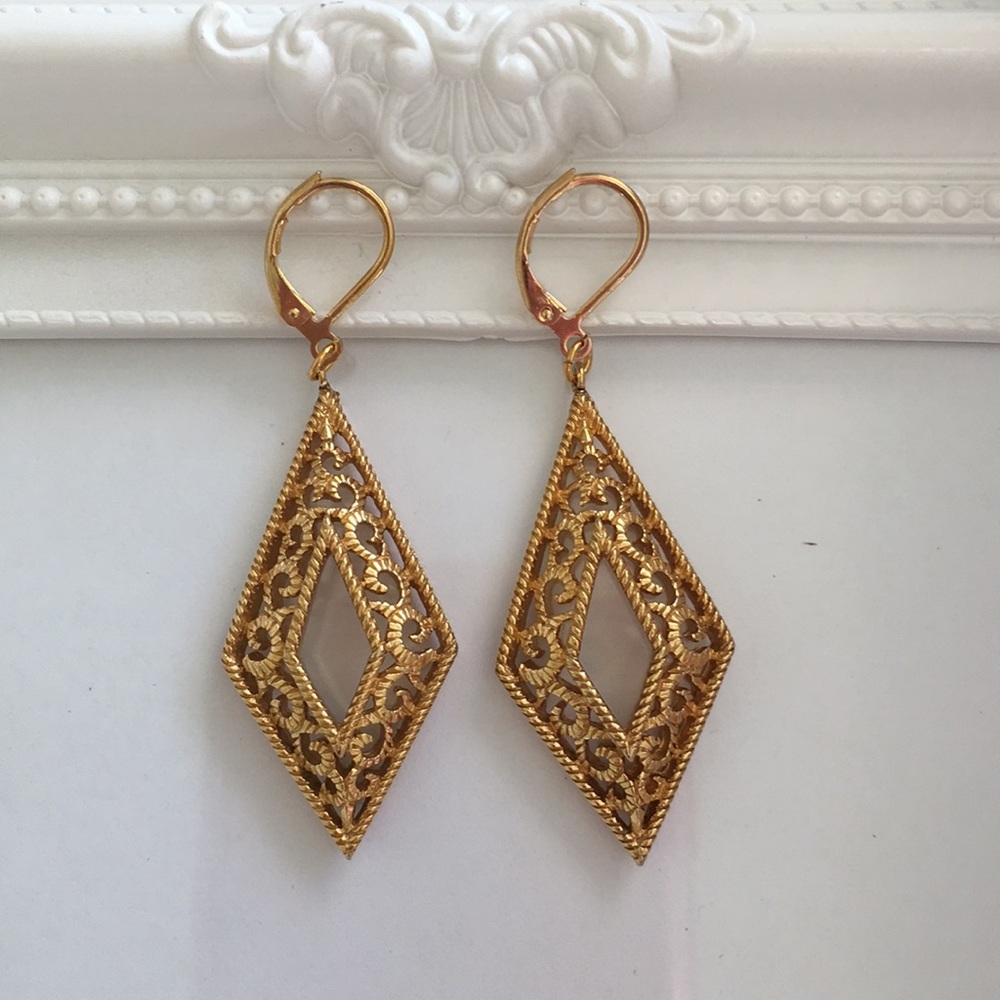 Gala 🆕Gold Monet Vintage⭐️Redone✨Rare Earrings✨